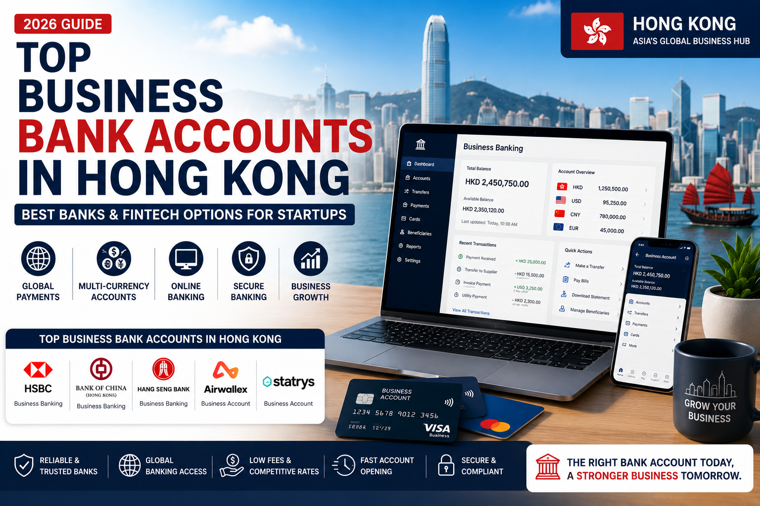business bank account hong kong